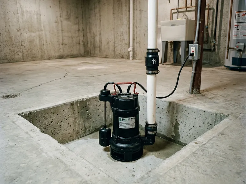 Sump Pump Installation Plumber in Commerce, OK